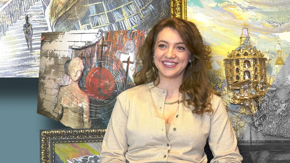 Diagnosticul 3D al medicului artist. REBECA Dumitru: „Simt un spirit de apartenență mai puternic cu pictura mea”