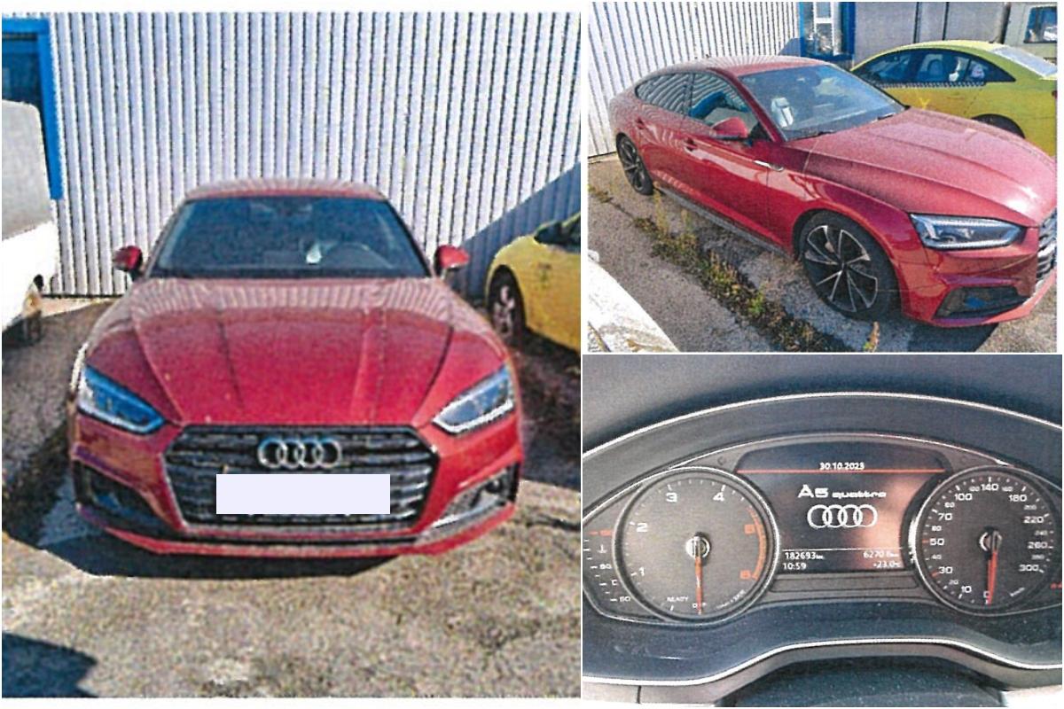 ANAF scoate la vânzare un Audi A5 Quattro din 2018 . Când și unde va avea loc licitația și care este prețul de pornire