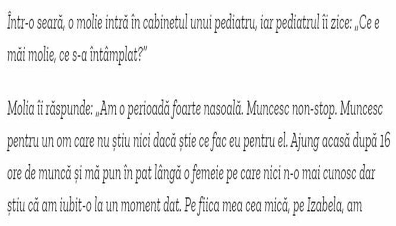 Bancul de duminică | Molia la pediatru