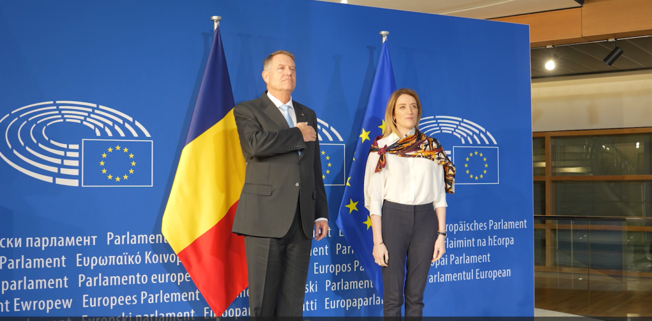 Iohannis, despre viitorul său politic: Nu cred că este momentul să fac speculații / Metsola: Să existe un echilibru geografic când se fac numirile