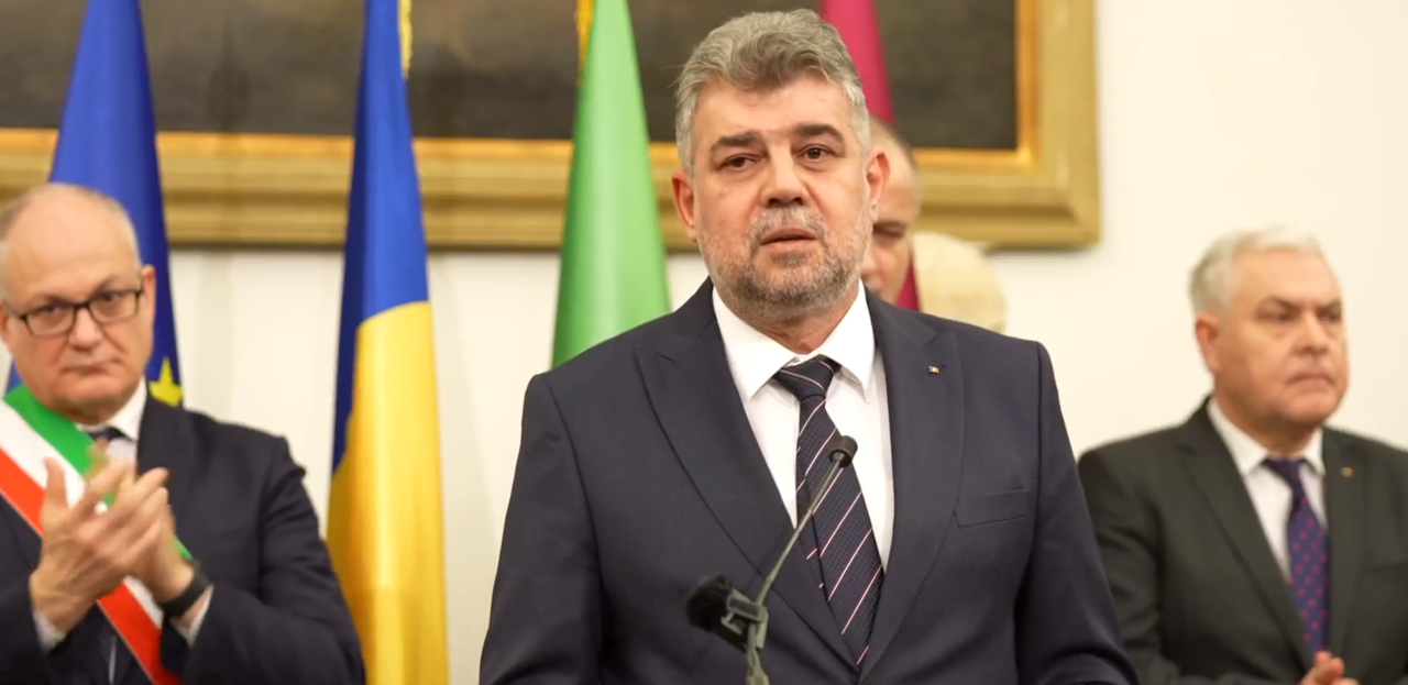 Marcel Ciolacu, promisiuni pentru românii din Italia / „Dacă altcineva nu a făcut-o, imi cer eu scuze pentru că ați fost nevoiți să plecați din țară”