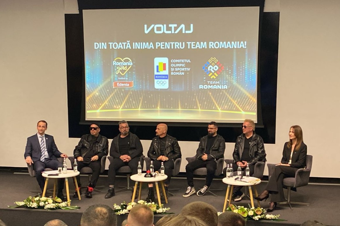 Voltaj a realizat IMNUL Team Romania pentru Paris 2024! Sportivii au participat la crearea videoclipului. VIDEO