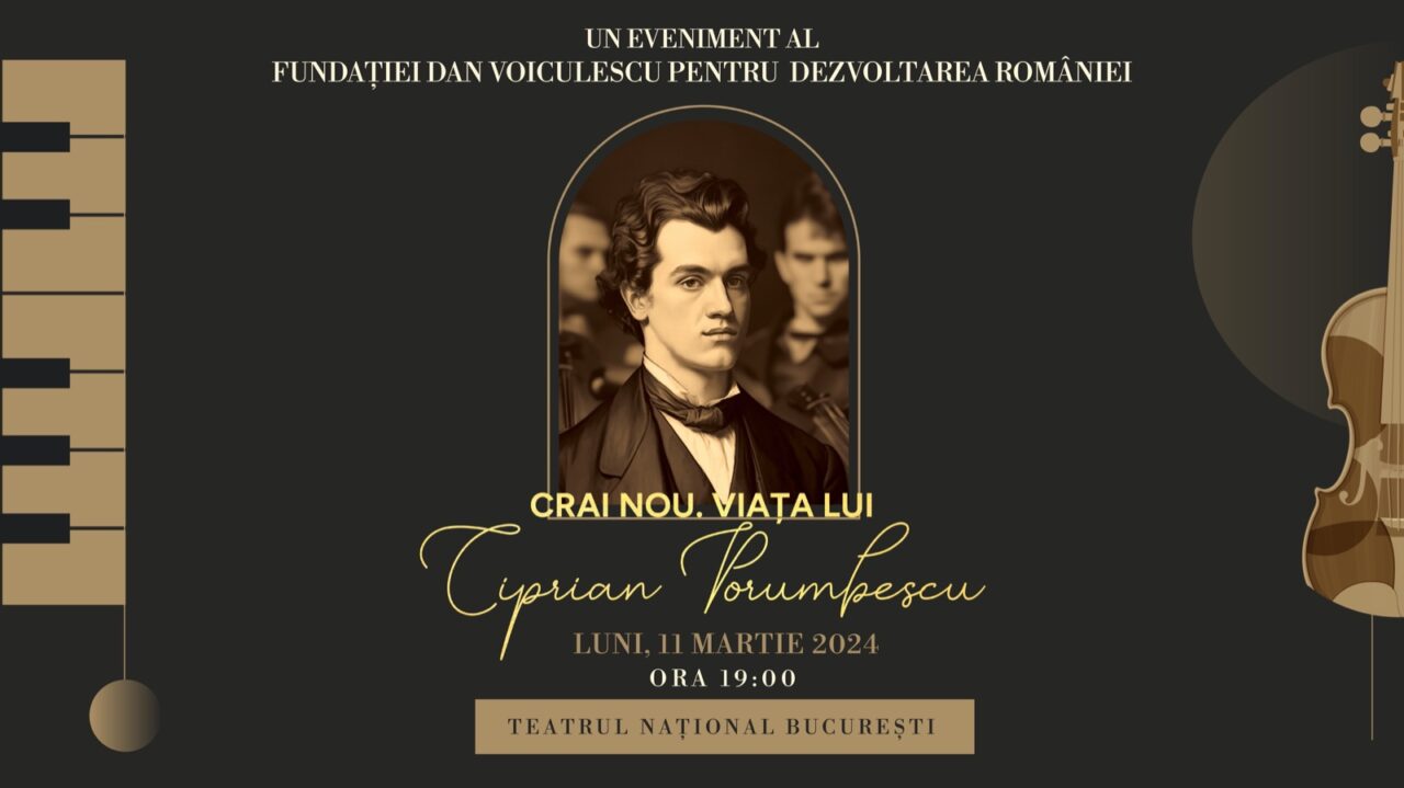 PREMIERĂ pe scena TNB. Spectacol de excepție „Crai nou. Viața lui Ciprian Porumbescu” / Invitat special, strănepoata celebrului compozitor