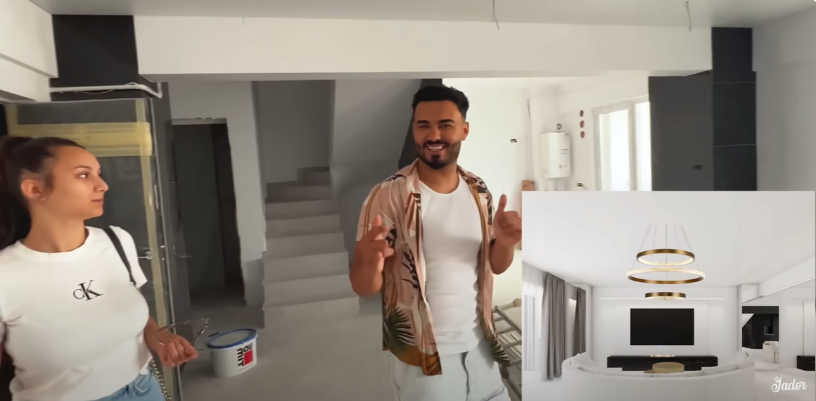 Cum arată la interior APARTAMENTUL de 500.000 de euro al lui Jador. Concurentul Survivor România locuiește cu sora lui