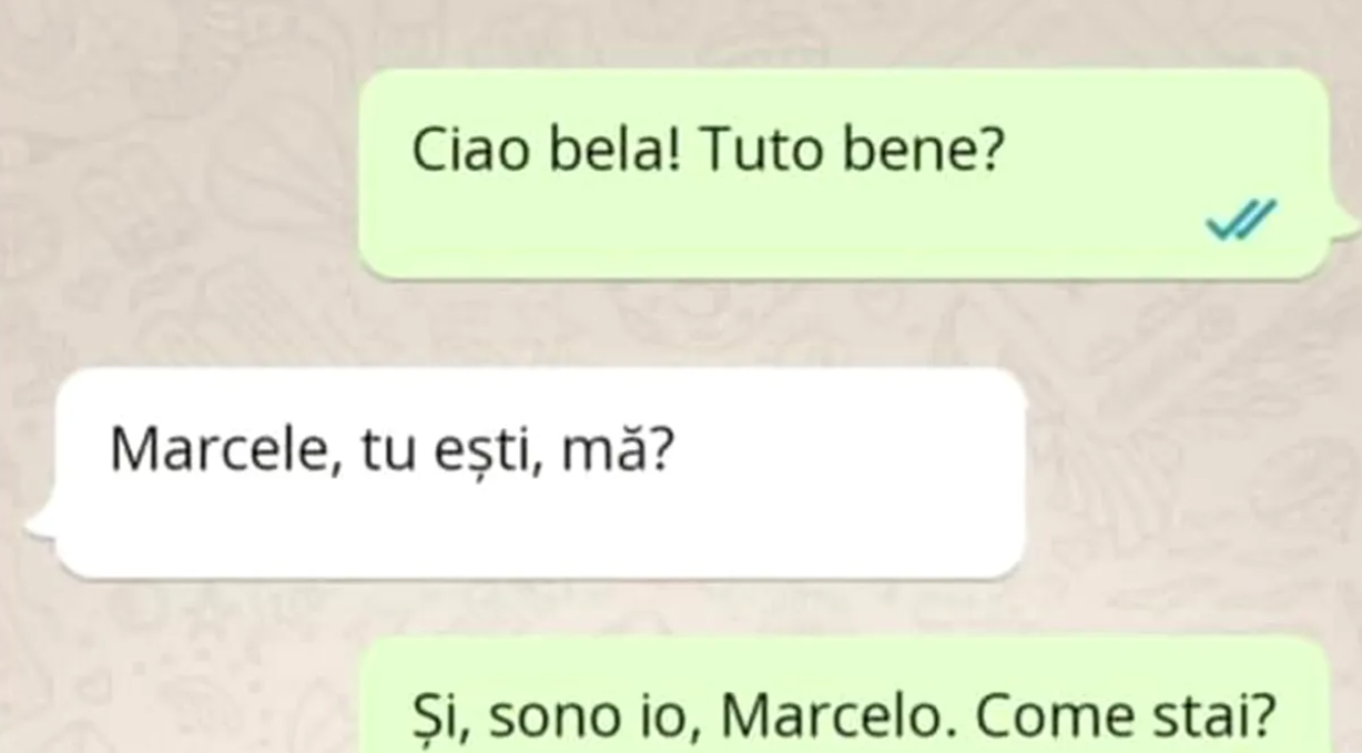 Bancul de sâmbătă | Ciao bella! Tuto bene?