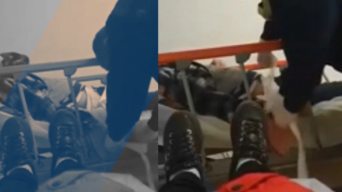 Scene ȘOCANTE într-un spital din Brăila. Un pacient a fost legat de pat de un paznic