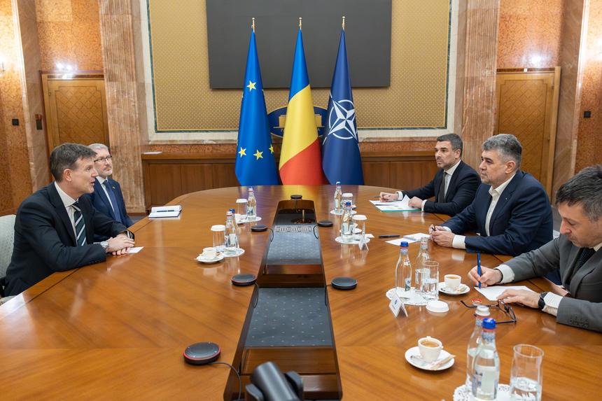 Premierul Marcel CIOLACU s-a întâlnit cu noul ambasador al Marii Britanii în România, Giles Portman. „O discuţie extrem de fructuoasă şi plăcută”