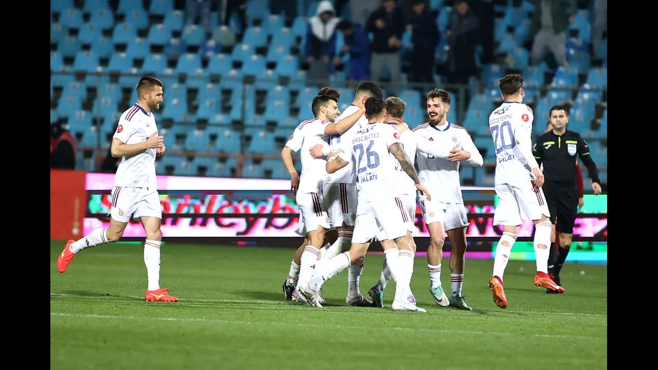 CFR Cluj, EGALATĂ de Oțelul Galați în minutul 90+6. S-a marcat un eurogol: „Un șut care îți intră o dată la 100 de execuții”