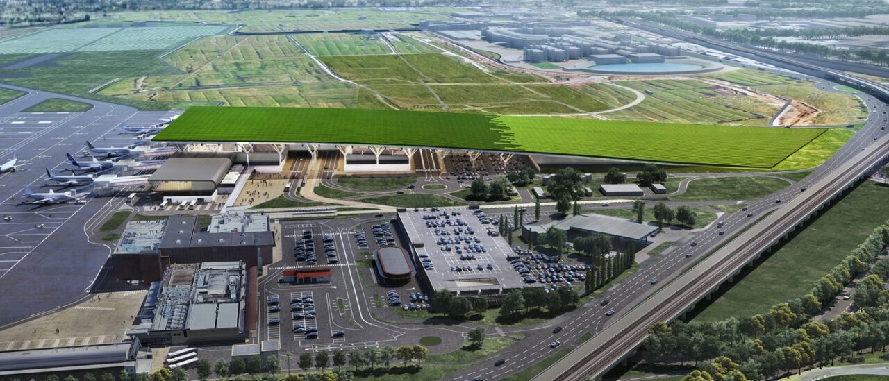 Inovație! Unde va fi primul aeroport din UE cu o podgorie pe acoperiș
