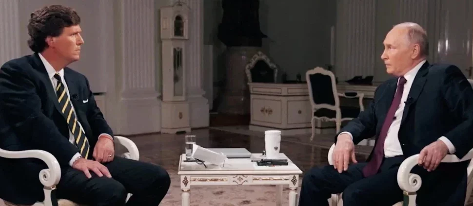 Interviul cu Vladimir Putin, criticat de Kiev: Este „o încercare incontestabilă” de a legitima „regulile CANIBALULUI rus”