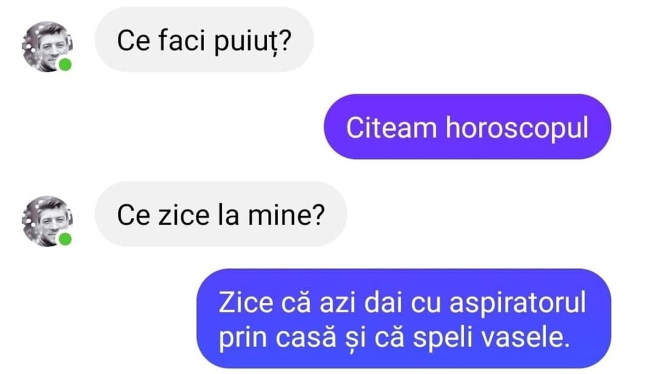 Bancul de sâmbătă | Horoscopul zilei