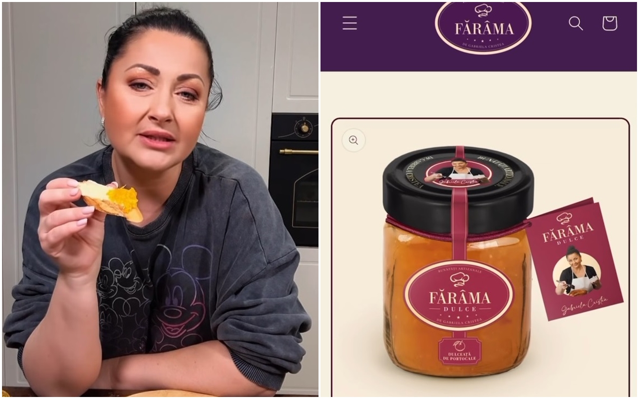 Gabriela Cristea s-a reprofilat. După ce a dat lovitura vânzând cozonaci, acum are succes cu ZACUSCA de casă. Cât costă un borcan