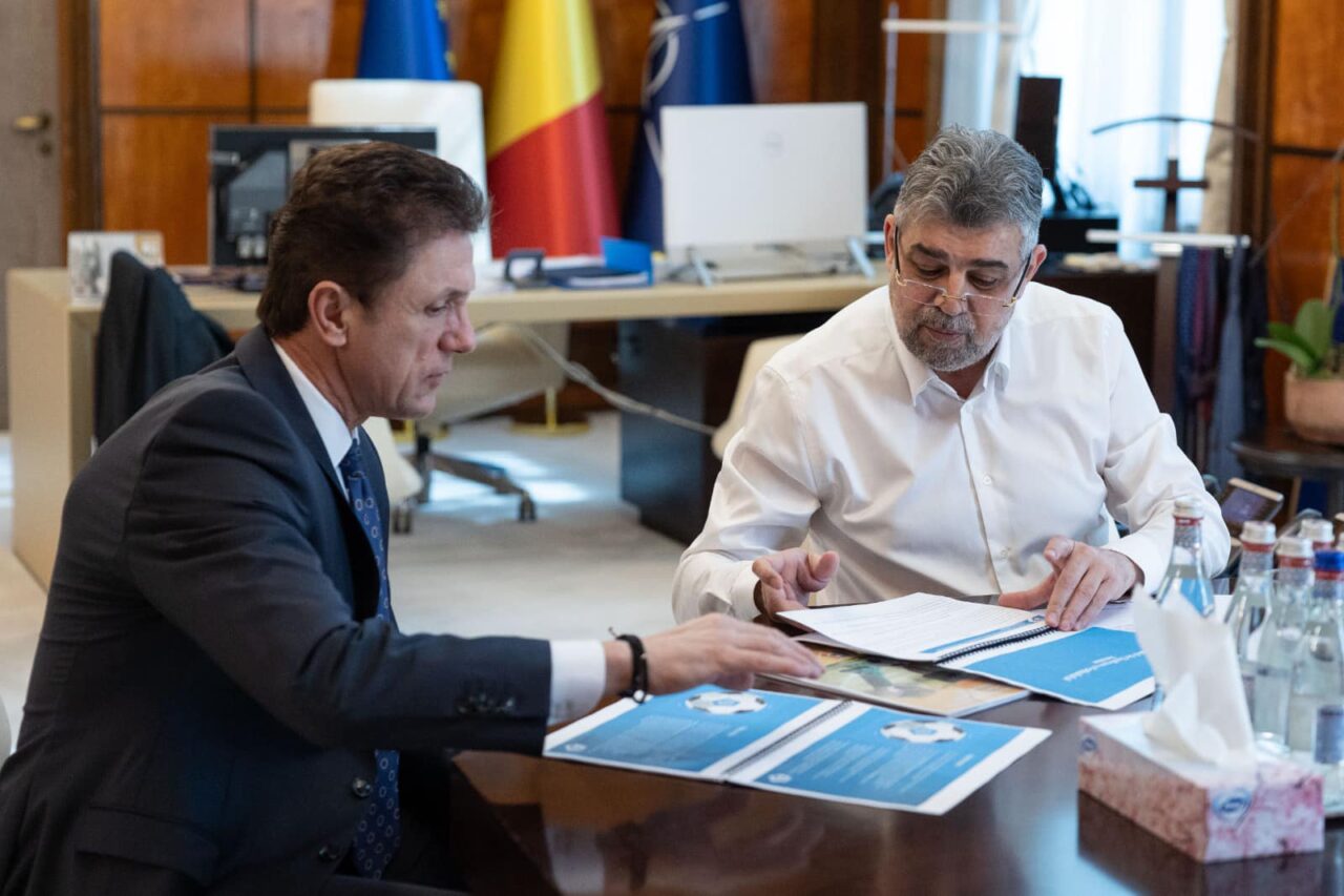 Marcel Ciolacu SUSȚINE proiectul lui Gică Popescu pentru fotbalul românesc / Popescu: Finanțarea academiilor se află în topul priorităților mele