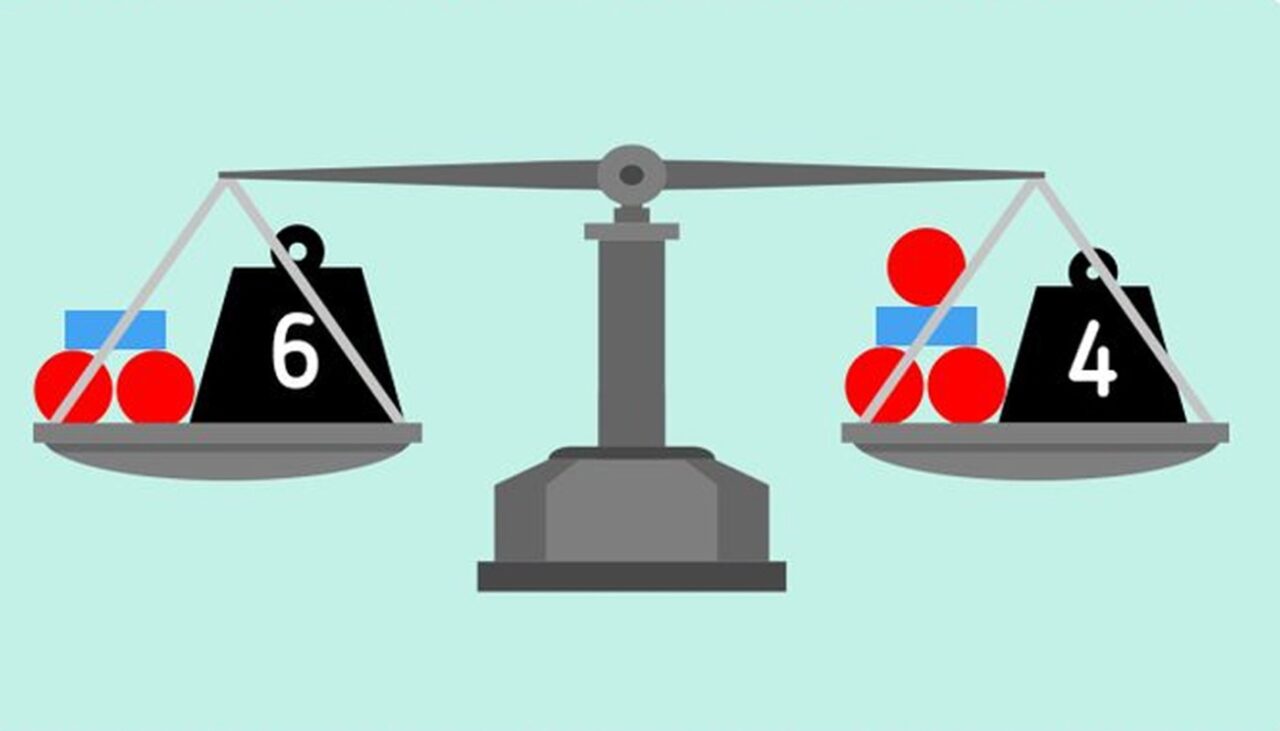 TEST IQ | Câte kilograme are o bilă roșie?