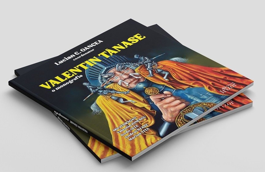 Artistul plastic Valentin TĂNASE a vernisat expoziția „Universul ilustrației” și va lansa o monografie la Cercul Militar