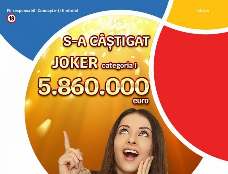 A fost CÂȘTIGAT marele premiu la Joker, în valoare de peste 5,86 milioane de euro. Unde a fost jucat și cât a costat biletul norocos
