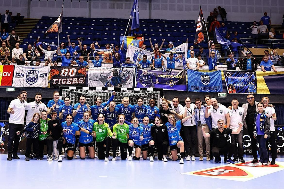 CSM București, de 9 ori CONSECUTIV în sferturi! Care e hopul pentru Final Four