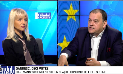 H.D. Hartmann, despre prețul intrării în Schengen / ,,La Moscova și Washington încă nu s-a decis până unde merge Schengen”