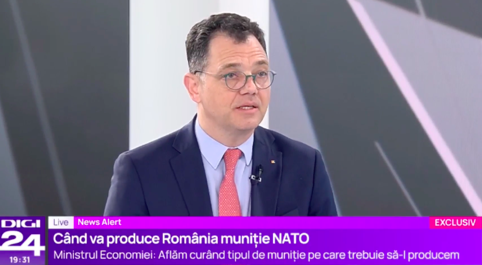 Radu Oprea, despre industria de armament: ,,România va produce cea mai performantă pulbere din lume”