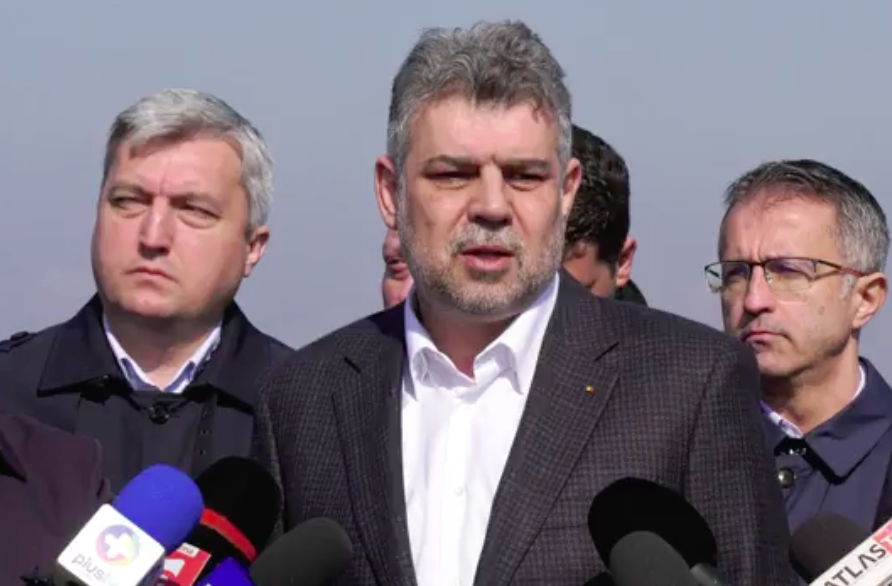 Marcel Ciolacu, în vizită în Vrancea, pe autostrada A7: ,,Nimic nu se poate realiza fără o stabilitate politică”
