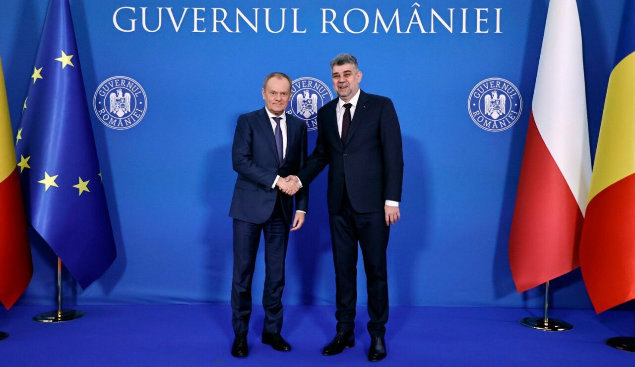 Marcel Ciolacu, întâlnire cu Donald Tusk / „România şi Polonia sunt ferm angajate în a condamna atacul ilegal al Federaţiei Ruse împotriva Ucrainei”