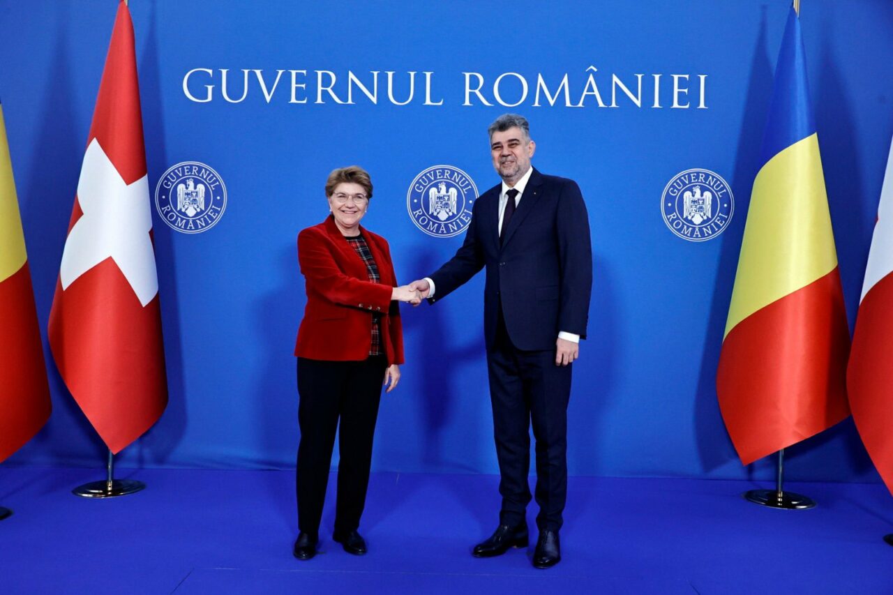 Marcel Ciolacu, după întrevederea cu Viola Amherd: Ne bazăm pe sprijinul Confederaţiei Elveţiene în procesul de aderare la OCDE