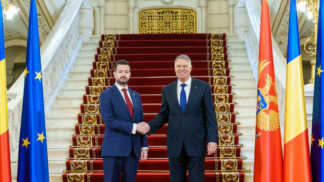 Klaus Iohannis, discuție cu președintele Muntenegrului: Eu sunt un adept al integrării Balcanilor de Vest în UE