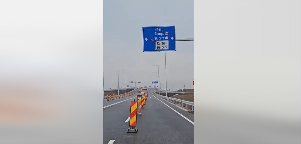 Veste bună pentru șoferi: S-a deschis circulația pe noul pasaj rutier peste Autostrada Bucureştiului A0