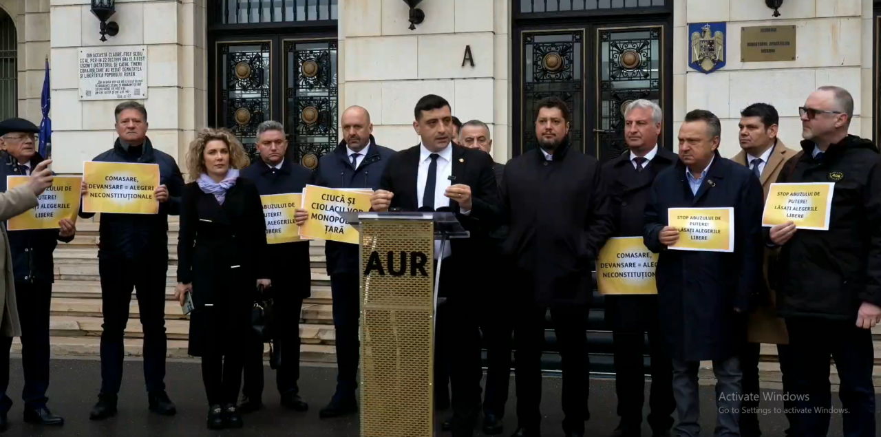 George Simion cere explicații de la MAI pentru comasarea alegerilor / „Să lase alegerile în pace”