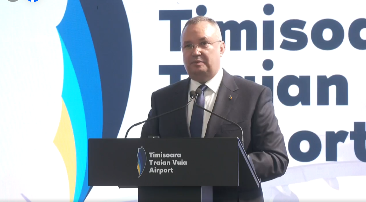 „Arată frumos, sună frumos TERMINALUL Schengen” / Nicolae Ciucă participă la inaugurarea terminalului de la Aeroportul Traian Vuia