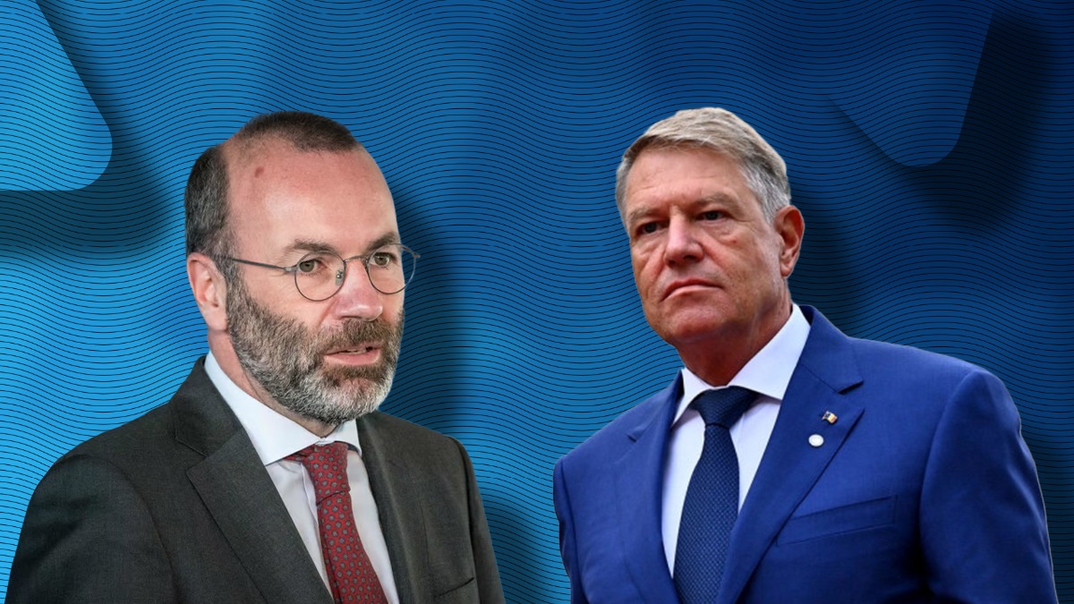 Manfred Weber îl laudă pe Klaus Iohannis / „Rezultatul a 10 ani de mandat este impresionant” / „A transformat România într-o țară modernă”