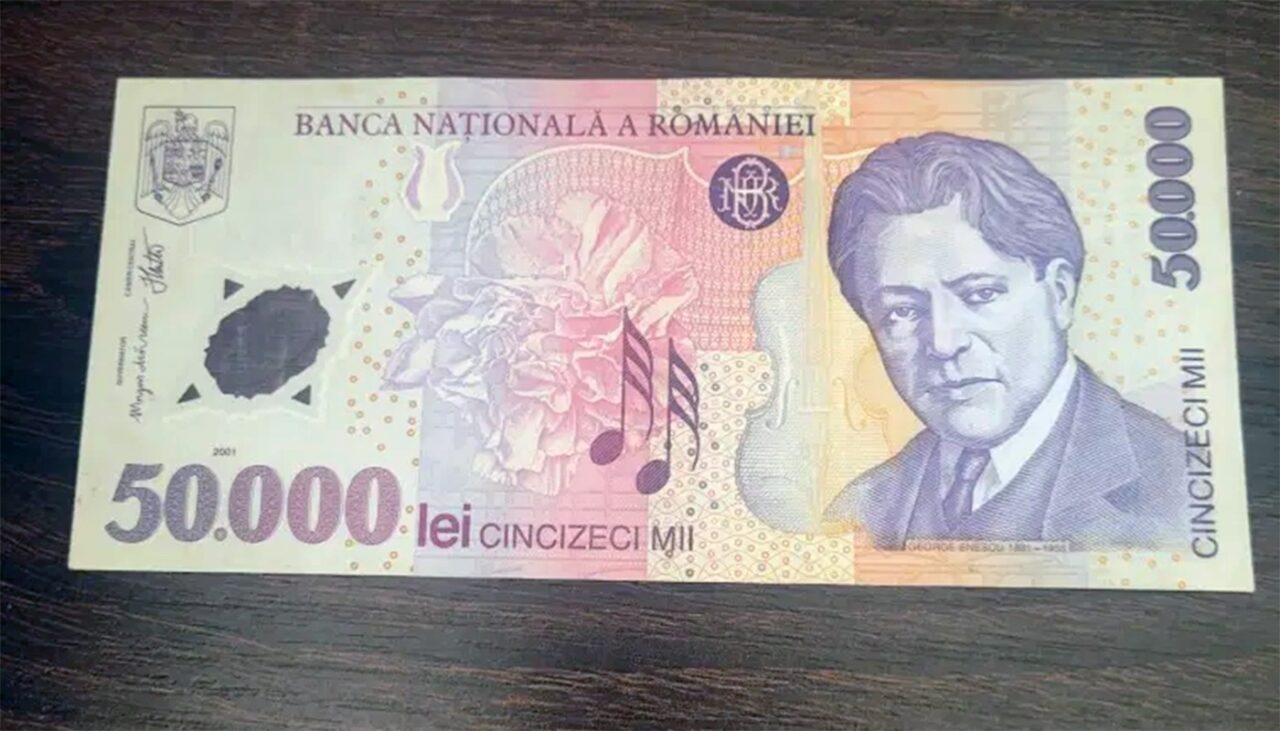 Mai știi celebra bancnotă de 50.000 lei din 2001? Ireal cu câți bani se vinde acum, în martie 2024