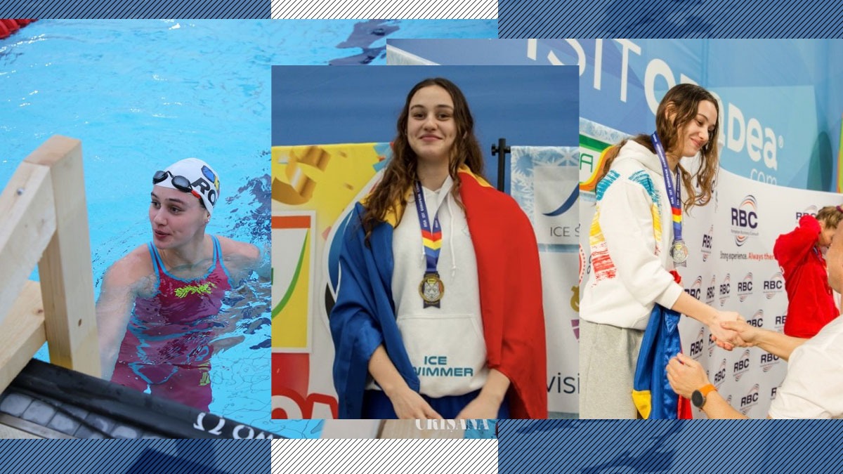 RECORD MONDIAL! Povestea unei campioane: Simona Chiru câștigă medalia de aur la Campionatul European de Înot în Ape Înghețate: „Ți se taie respirația”