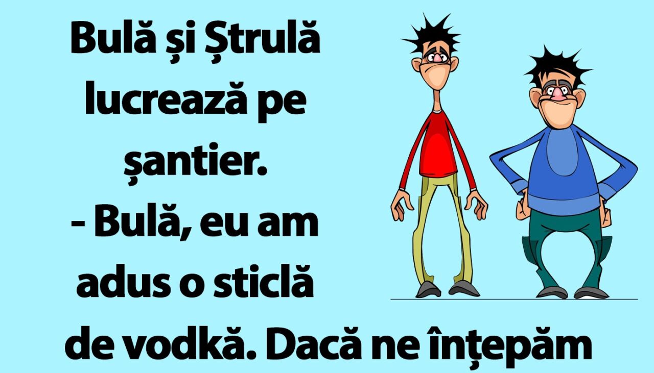 BANC | Bulă și Ștrulă lucrează pe șantier