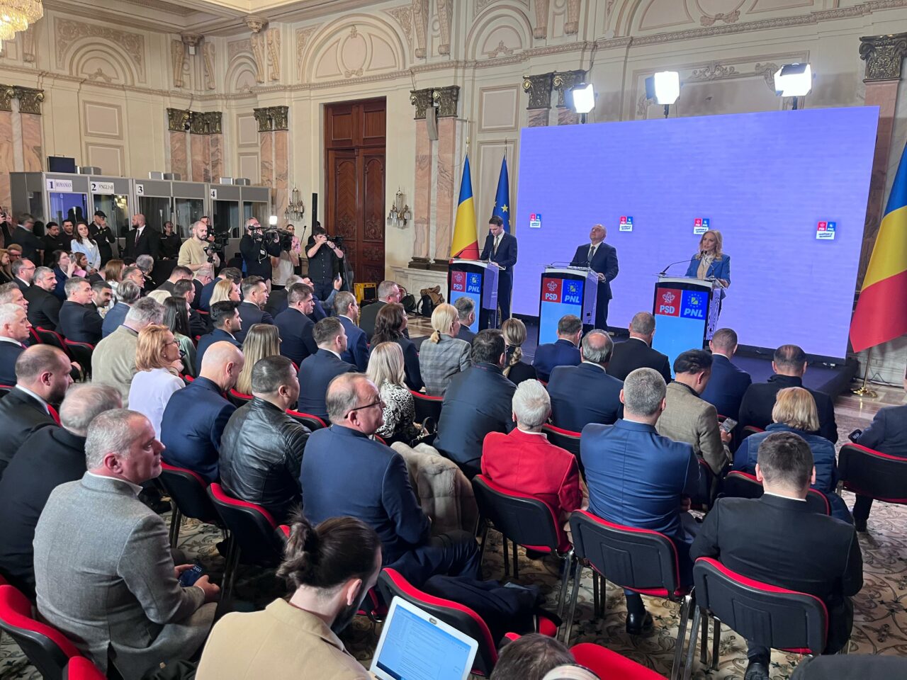 Sărbătoare la Parlament / Cătălin CÎRSTOIU devine candidatul COMUN / Declarațiile liderilor