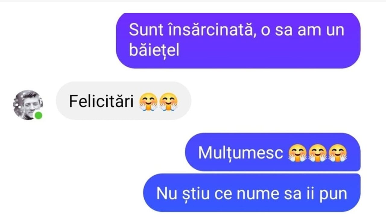 Bancul de joi | „Sunt însărcinată, o să am un băiețel”