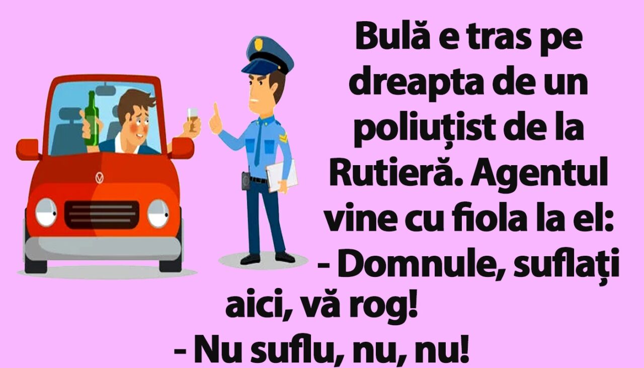 BANC | „Domnule Bulă, suflați aici!”