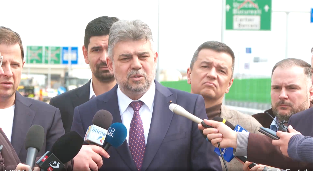 Marcel CIOLACU: Locuitorii din Ilfov și din București vor merge pe autostradă până la Constanța / „E cea mai mare realizare după 30 de ani”