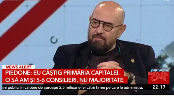 Cristian Popescu Piedone, candidat la Primăria Capitalei: ”Singurul meu stăpân este cetățeanul”