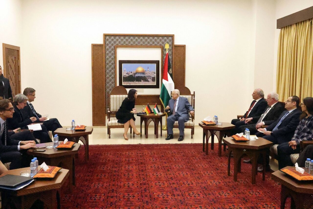 Germania reafirmă sprijinul pentru crearea unui STAT PALESTINIAN, dar vrea reformarea Autorității Palestiniene