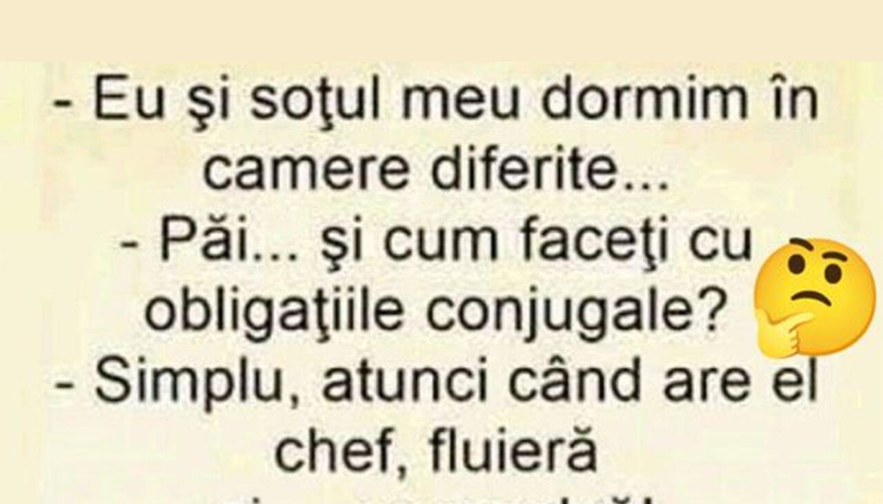 Bancul de miercuri | Obligații conjugale