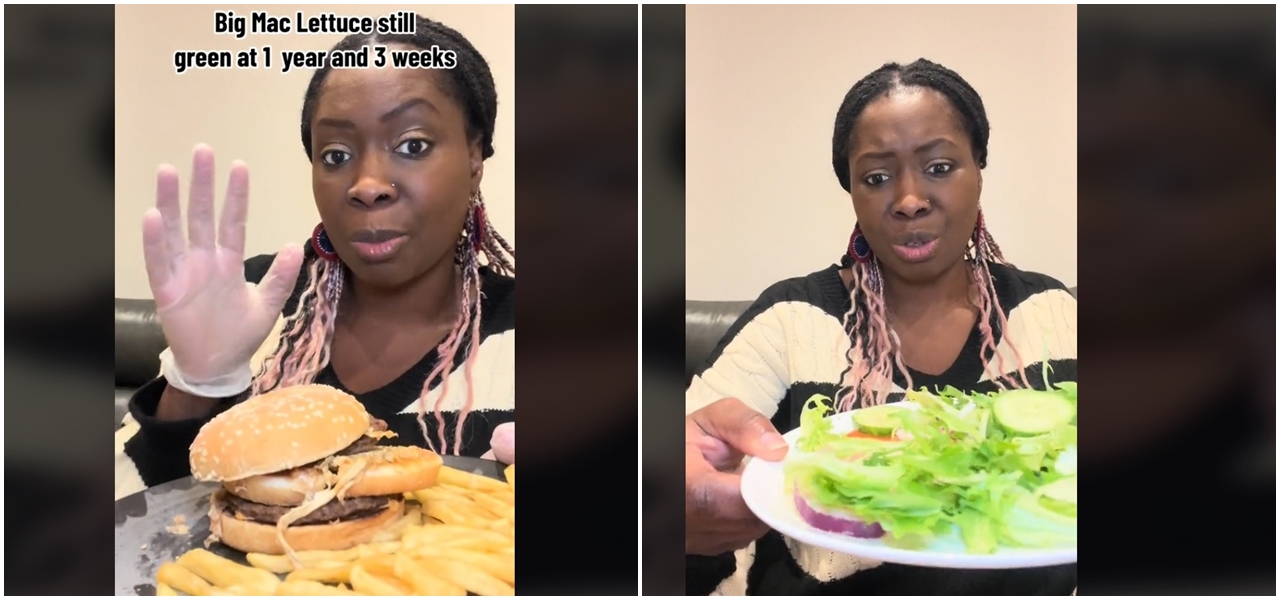 VIDEO | Big Mac de la McDonald’s, ca nou după ce a fost ținut afară 1 an și 3 luni. Detaliul incredibil observat la salată