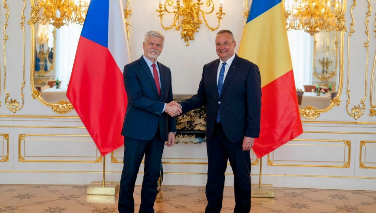 Nicolae Ciucă, primit de președintele ceh Petr Pavel / „Republica Cehă este țara care a devenit casă pentru mulți români”