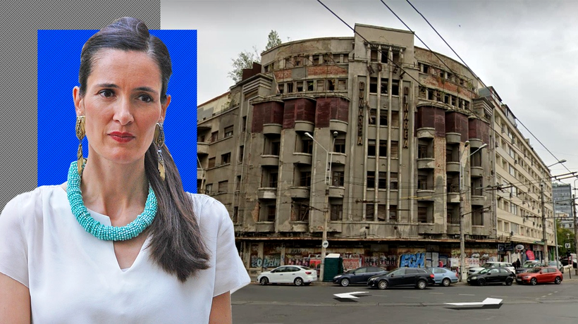 Clotilde Armand, explicație HALUCINANTĂ pentru întârzierea restaurării fostului Hotel Dunărea: „Trei ani și ceva este un timp foarte scurt”