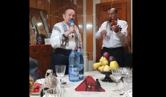 INCREDIBIL! Ilie Morega, fostul prefect de Gorj, paranghelie cu lăutari în arest la domiciliu
