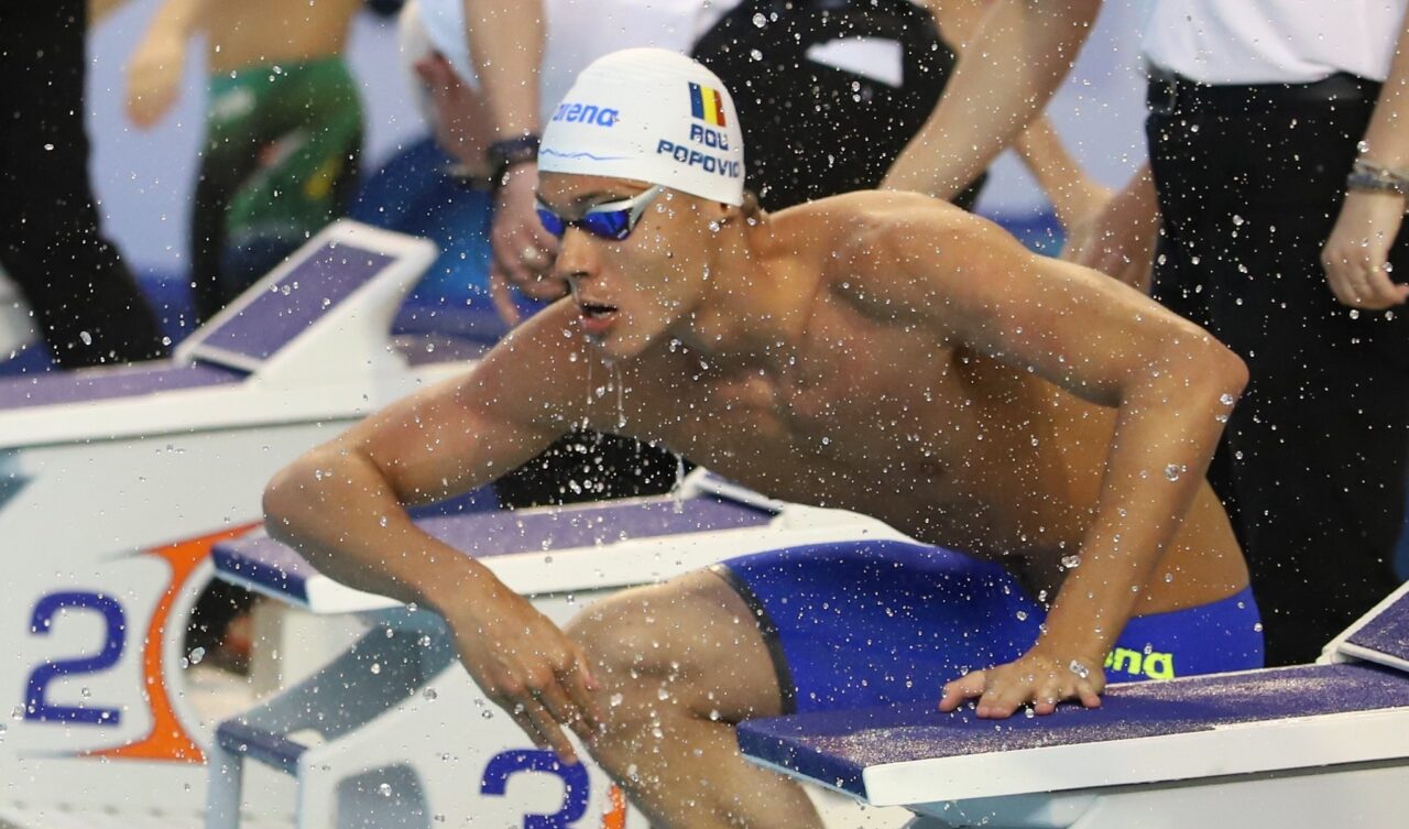 David Popovici ia aurul la proba de 200 de metri liber de la Trofeul Settecolli