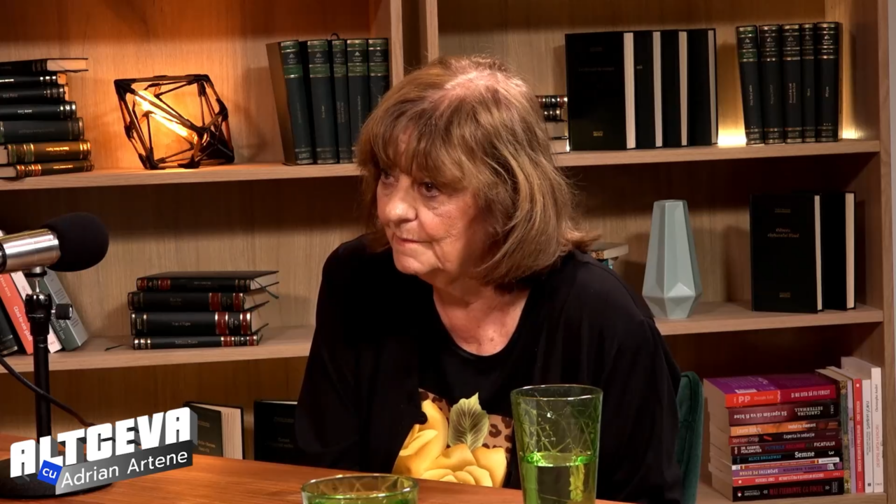 Ana Blandiana: „La cutremurul din 77′, din 300 de oameni care stăteau în blocul nostru, numai 10 au supraviețuit” | ALTCEVA cu Adrian Artene