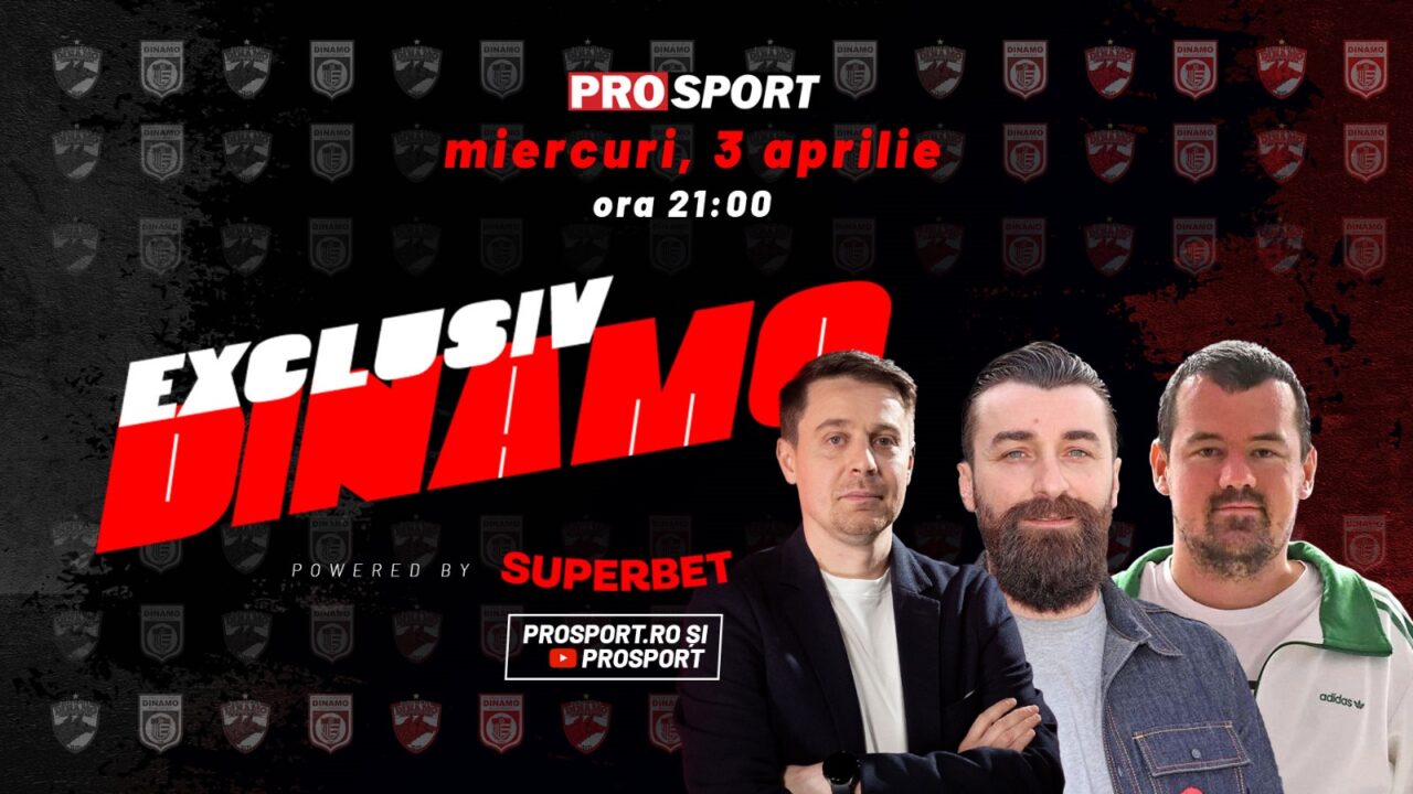 EXCLUSIV DINAMO, miercuri, de la ora 21. Discutăm despre lupta „câinilor” pentru salvarea de la retrogradare