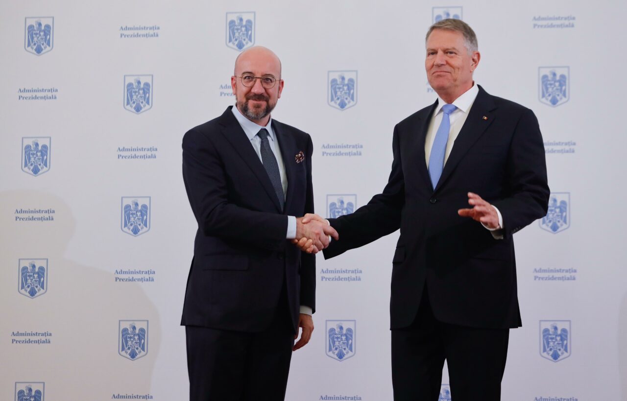 Charles Michel, laude pentru Klaus Iohannis / „Vor avea loc nişte alegeri şi liderii se vor pronunţa”
