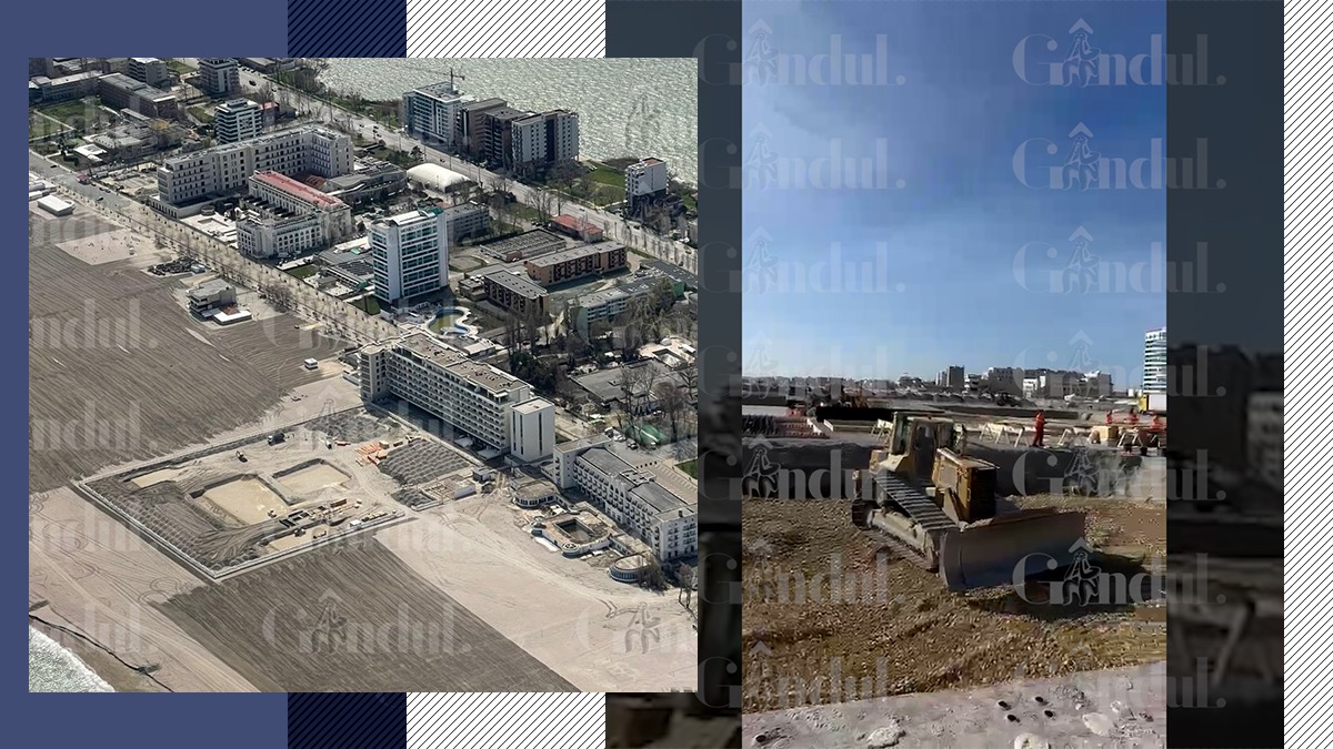 Un fost parlamentar și-a „săpat” piscină în mijlocul plajei. Sute de tone de nisip, dislocate pentru construcția de lux / Autoritățile, fără REACȚIE!
